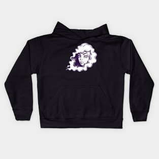 Purple Hazel Kids Hoodie